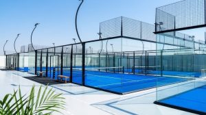 فرسان العمل السريع | الشركة الرائدة في إنشاء وتركيب جميع أنواع الملاعب الرياضية بجودة عالمية 2 Padel Court Construction in UAE abu dhabi by forsan alamal alsarea