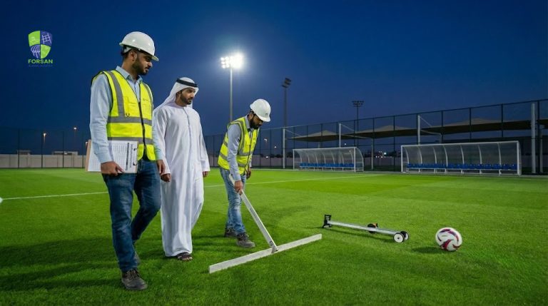 Read more about the article Football Pitch Construction in UAE: 15 Top Complete Guide from A to Z