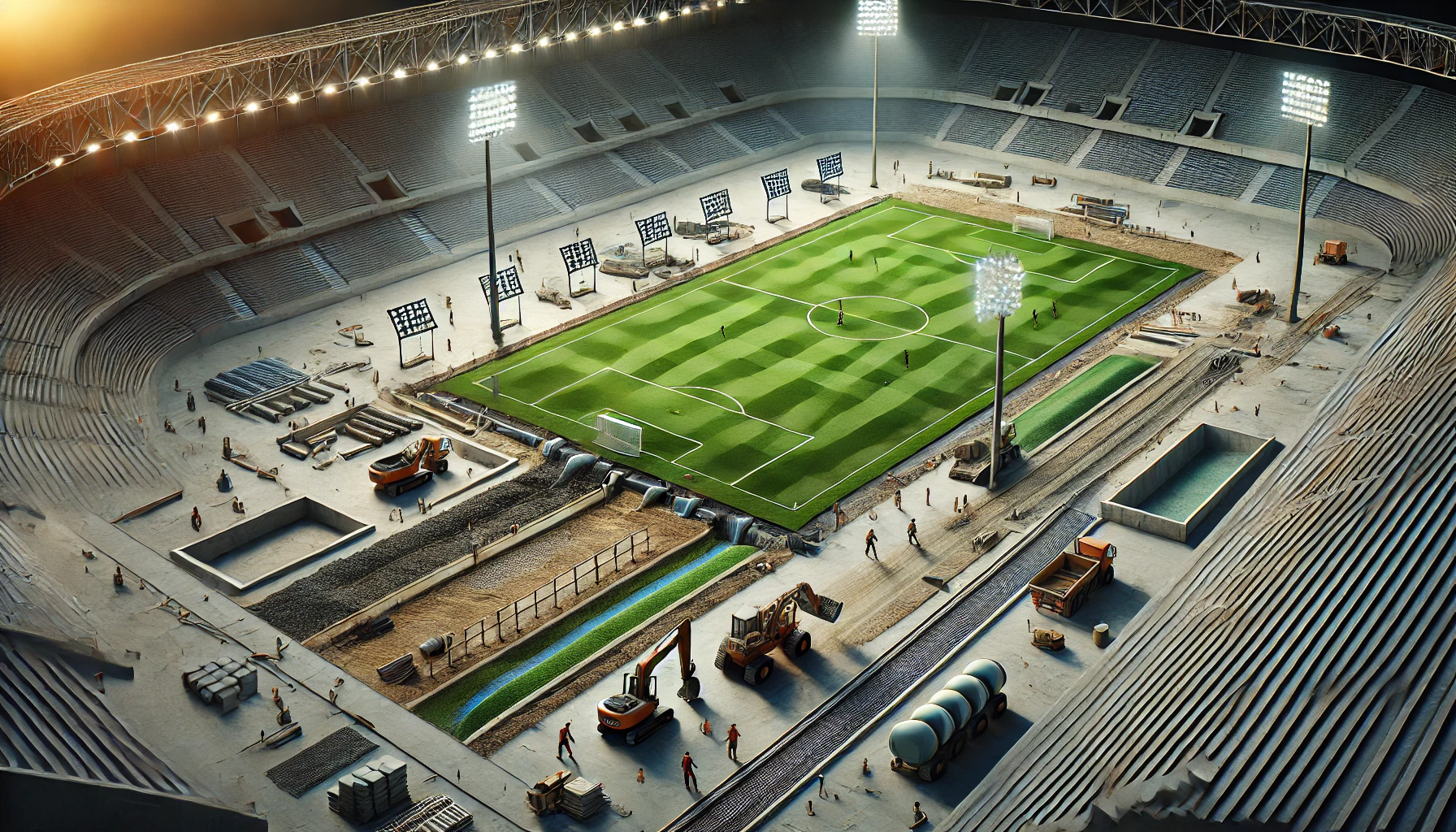 Read more about the article Steps to Build a Professional Sports Field from Start to Finish