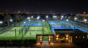 Padel court installation UAE by Forsan Alamal Alsarea – professional padel courts installation in Dubai