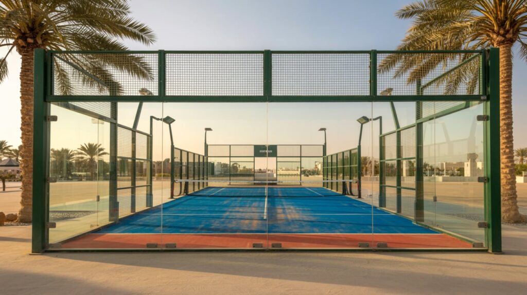 Professional Padel Court Installation and Construction Services by Forsan Alamal Alsarea