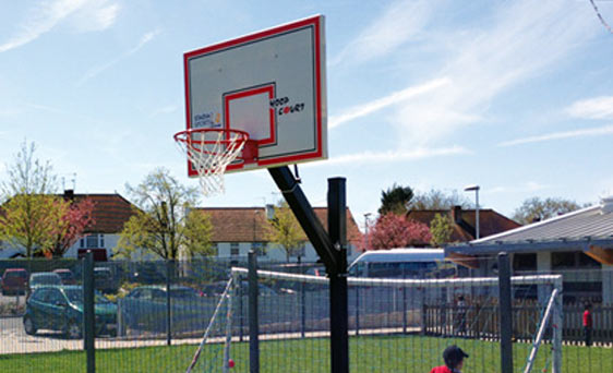 Home 8 basketball court