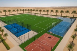 Sports Infrastructure Construction in UAE by Forsan Alamal Alsarea