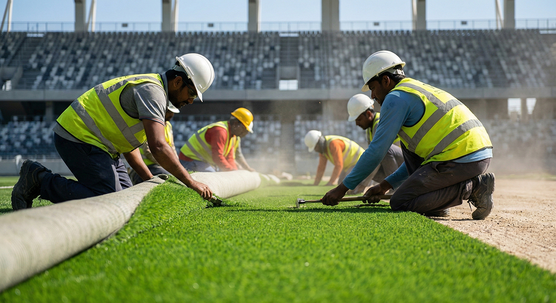Artificial Turf Installation